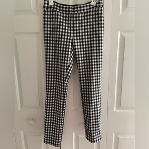 Diane Von Furstenberg plaid pants